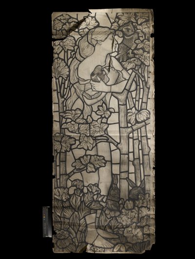Cartoon for a Stained Glass Window of Eve, 1862 by Ford Madox Brown